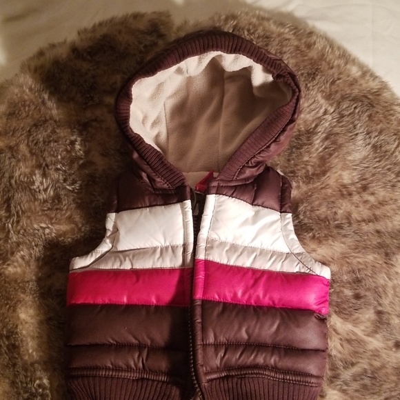 Old Navy Infant Hooded Vest - Picture 1 of 3